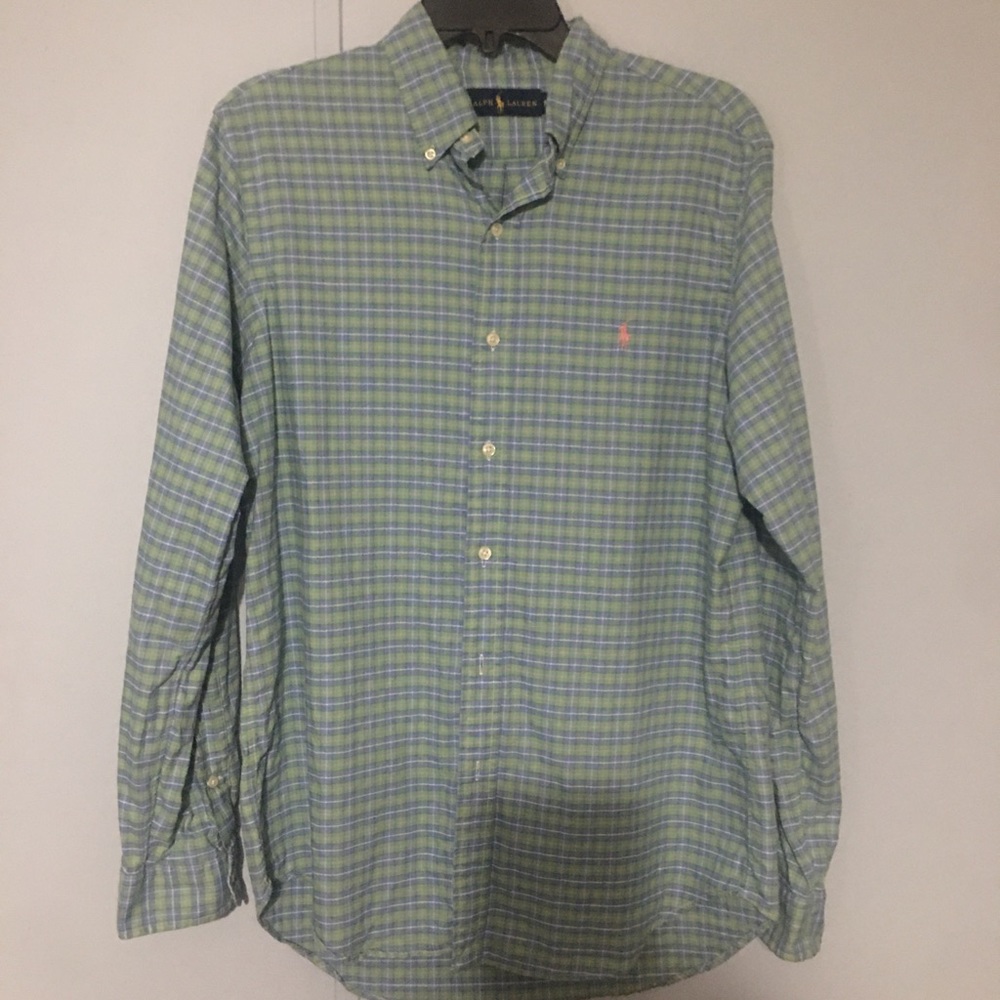 EUC! Ralph Lauren Polo Men’s Button Down Shirt M